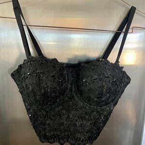 New with tags attached Black Winsor Bustier Size M